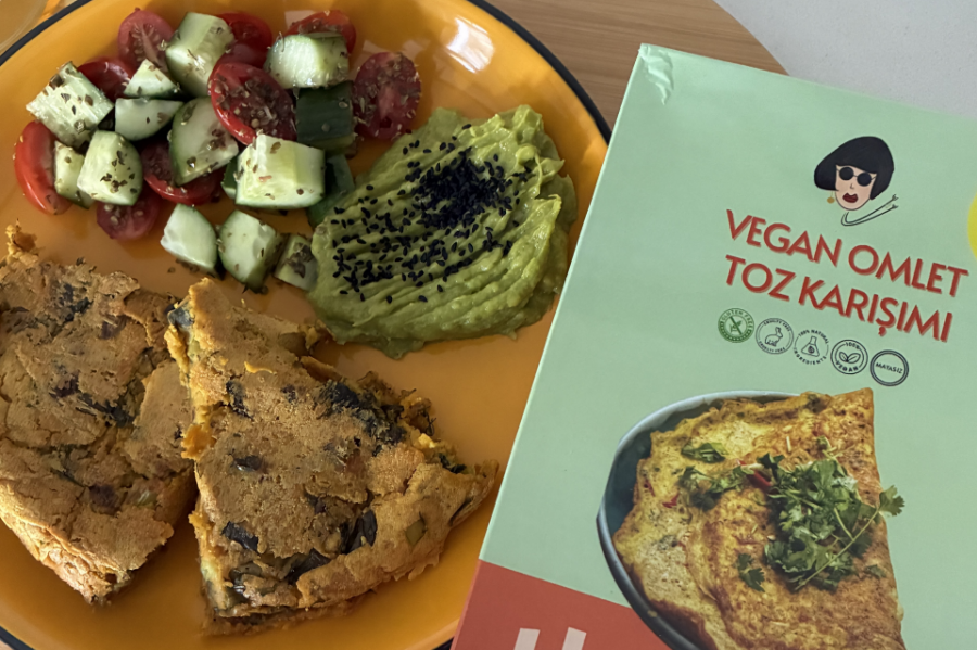 Nohut Unlu Vegan Omlet Tarifi